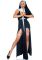 Костюм монашки-грешницы Leg Avenue Sultry Sinner M, платье, головной убор, воротник