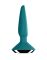 Анальная смарт-вибропробка Satisfyer Plug-ilicious 1 Petrol
