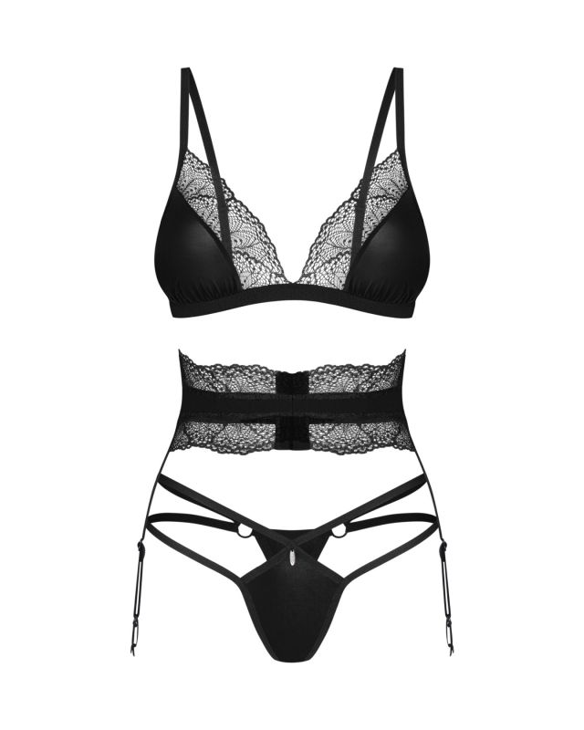 Комплект Obsessive Lobellis 3-pcs set XS/S