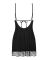 Пеньюар и трусики Obsessive Lobellis chemise & thong XL/2XL