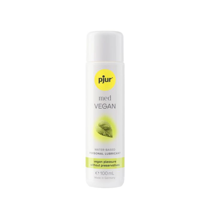 Лубрикант на водной основе pjur MED Vegan glide 100 мл — только веганские ингредиенты
