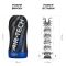 Мастурбатор Tenga Air-Tech Twist Ripple Blue с изменяемой тугостью обхвата, эффект глубокого минета