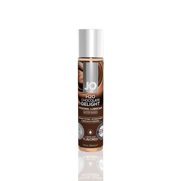 Смазка на водной основе JO H2O — Chocolate Delight (30 мл) без сахара, растительный глицерин