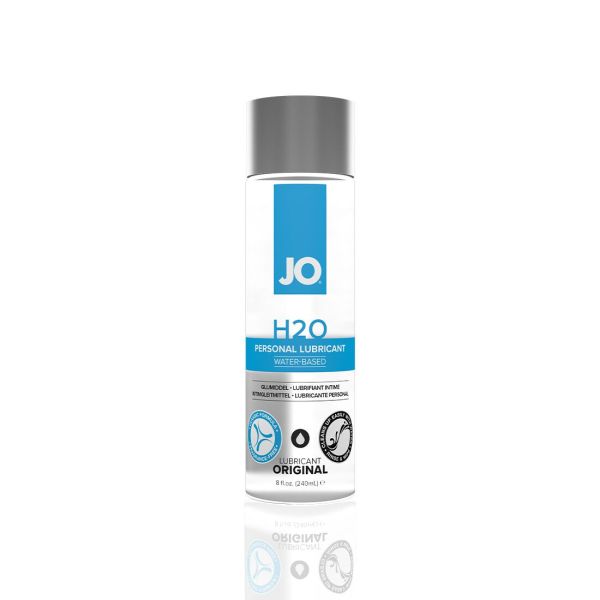 Смазка на водной основе JO H2O ORIGINAL (240 мл) маслянистая и гладкая, растительный глицерин
