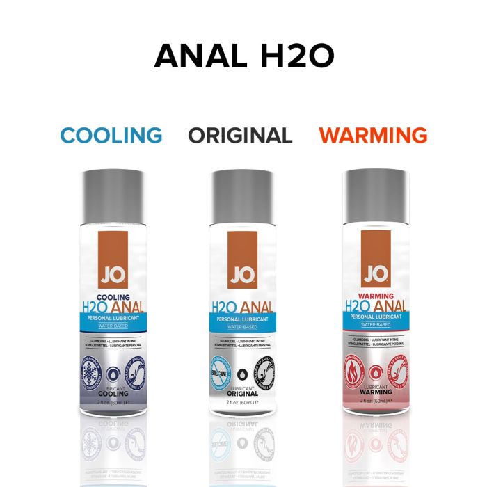 Анальная смазка JO ANAL H2O — COOLING (120 мл) охлаждающая, на водной основе