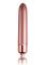 Вибропуля Rocks Off RO-90mm Touch of Velvet Rose Blush матовая, 10 режимов работы, на батарейке
