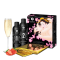 Гель для NURU массажа Shunga Oriental Body-to-Body – Sparkling Strawberry Wine плюс простыня
