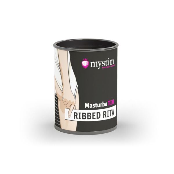 Мастурбатор-яйцо Mystim MasturbaTIN Ribbed Rita