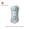 Мастурбатор Tenga Flip Orb — Blue Rush, с изменяемым сжатием, со стимулирующими шариками внутри