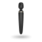 Вибромассажер Satisfyer Wand-er Woman (Black/Gold), водонепроницаемый, мощный, размер XXL