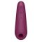 Вакуумный клиторальный стимулятор Satisfyer Curvy 1+ Rose Red с управлением через интернет