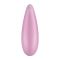 Мощный вакуумный клиторальный стимулятор Satisfyer Curvy 3+ с управлением через интернет