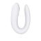 Смарт-вибратор для пар Satisfyer Double Joy White с широким клиторальным стимулятором