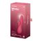 Смарт вибратор-кролик Satisfyer Mono Flex Red, 2 мотора, управление через интернет