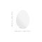 Мастурбатор-яйцо Tenga Egg Brush с рельефом в виде крупной щетины