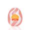 Мастурбатор-яйцо Tenga Egg Tube, рельеф с продольными линиями