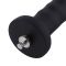 Силиконовый фаллоимитатор для секс-машин Hismith 7.1" Anal Dildo Black, система KlicLok