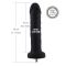 Силиконовый фаллоимитатор для секс-машин Hismith 7.1" Anal Dildo Black, система KlicLok