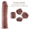 Силиконовый фаллоимитатор для секс-машин Hismith 11" Silicone Dildo, система KlicLok