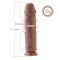 Силиконовый фаллоимитатор для секс-машин Hismith 11" Silicone Dildo, система KlicLok