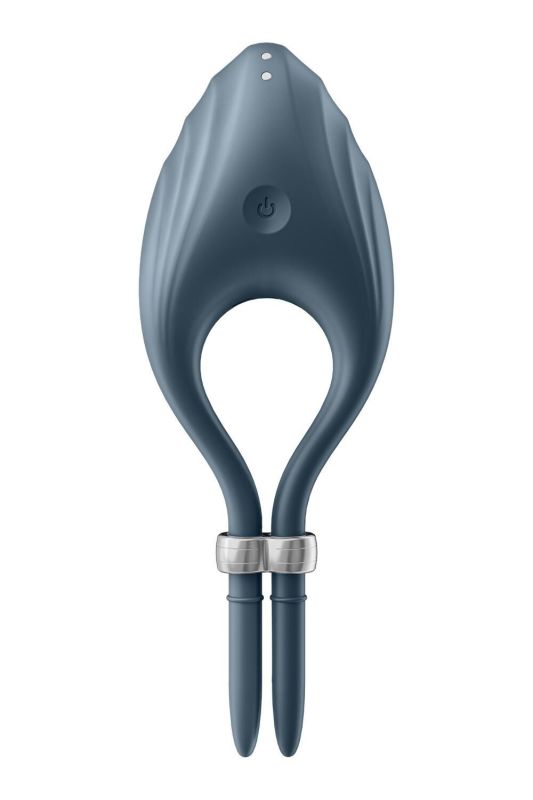 Эрекционное вибокольцо лассо Satisfyer Duelist Dark Blue, 10 режимов, мощный мотор