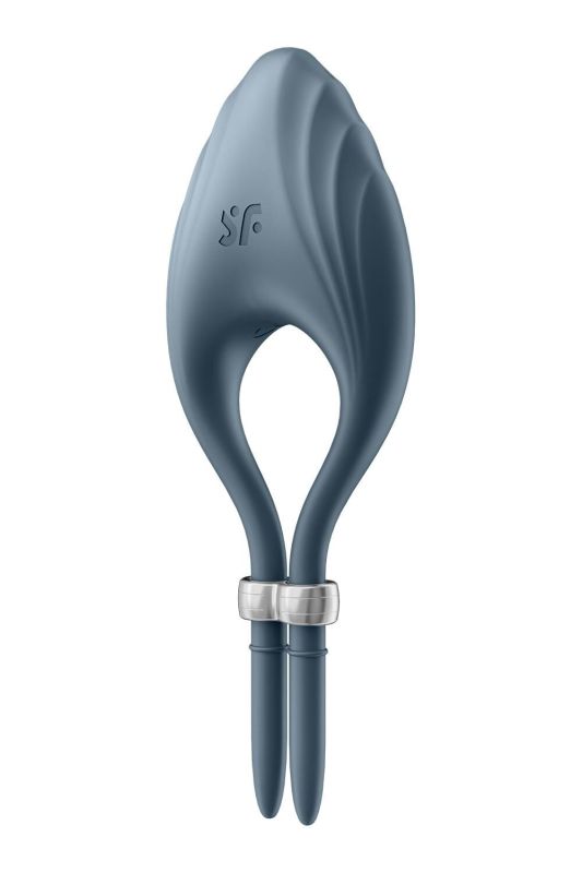 Эрекционное вибокольцо лассо Satisfyer Duelist Dark Blue, 10 режимов, мощный мотор