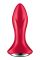 Анальная смарт-вибропробка с жемчужным массажем Satisfyer Rotator Plug 1+ Red