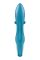 Вибратор кролик с тройным отростком Satisfyer Embrace me Turquoise, 2 мотора, диаметр 3,6 см
