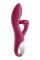 Вибратор кролик с тройным отростком Satisfyer Embrace me Berry, 2 мотора, диаметр 3,6 см