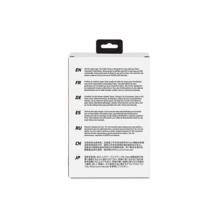 Крепление на стол для мастурбатора Kiiroo Keon Table Clamp, регулируется угол наклона