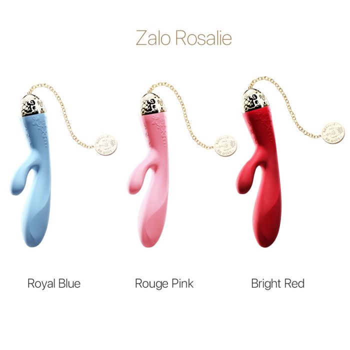 Смартвибратор-кролик Zalo — Rosalie Bright Red