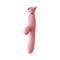 Вибратор с подогревом и вакуумной стимуляцией клитора Zalo - ROSE Vibrator Strawberry Pink