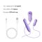 Набор 3в1 Zalo – UNICORN Set Violet, виброяйцо, пульсатор, вакуумный стимулятор