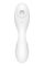 Вакуумный смарт-стимулятор с вибрацией Satisfyer Curvy Trinity 5 (White), управление со смартфона