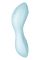 Вакуумный смарт-стимулятор с вибрацией Satisfyer Curvy Trinity 5 (Blue), управление со смартфона