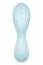 Вакуумный смарт-стимулятор с вибрацией Satisfyer Curvy Trinity 5 (Blue), управление со смартфона