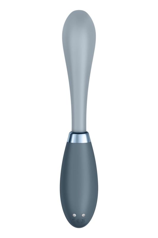 Вибратор Satisfyer G-Spot Flex 3 Grey, гибкий ствол с фиксацией положения