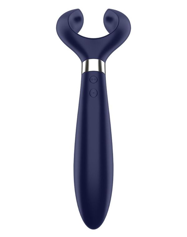 Вибратор для пар Satisfyer Endless Fun Blue, три мотора, многофункциональный