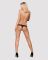 Кружевные танга с доступом Obsessive 828-THC-1 crotchless thong S/M, черные