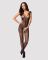 (SALE) Бодистокинг Obsessive Bodystocking F234 S/M/L, абстрактный рисунок, глубокое декольте