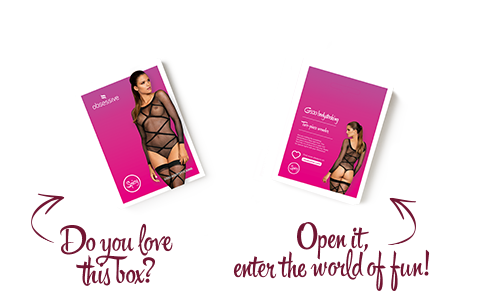 (SALE) Бодистокинг Obsessive Bodystocking G320 S/M/L, чулки, боди, декор в виде линий