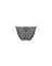 Полупрозрачные трусики с подвеской Obsessive Ivannes panties black L/XL, черные
