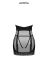 Полупрозрачная сорочка с открытой грудью Obsessive Lacrisia chemise XL/2XL, черная, с чокером