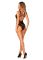 Бодистокинг с вырезами Obsessive B138 teddy S/M/L, black, с доступом