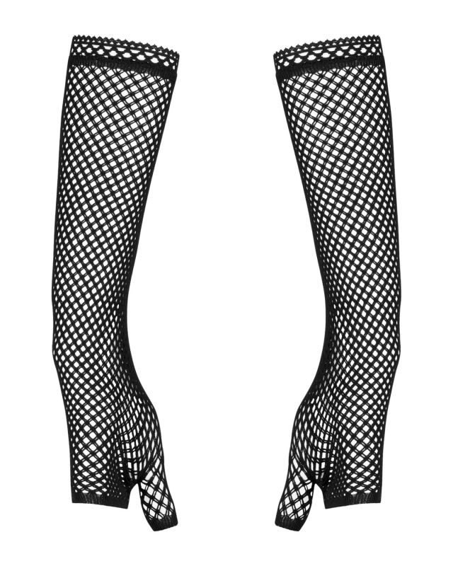 Сетчатые митенки Obsessive Darkie mittens, black