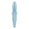 Вибратор-кролик Satisfyer Touch Me Blue, двойной отросток, 3 мощных мотора