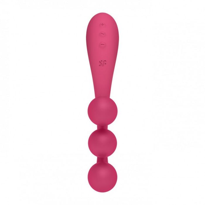 Универсальный вибратор Satisfyer Tri Ball 1, 3 мотора, гнется