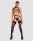 (SALE) Портупея на грудь Obsessive A740 harness black O/S, искусственная кожа