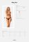 Сетчатые трусики под омбре Obsessive Bella Rou panties M/L