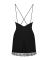 Сорочка и трусики Obsessive Bella Rou chemise & thong XS/S